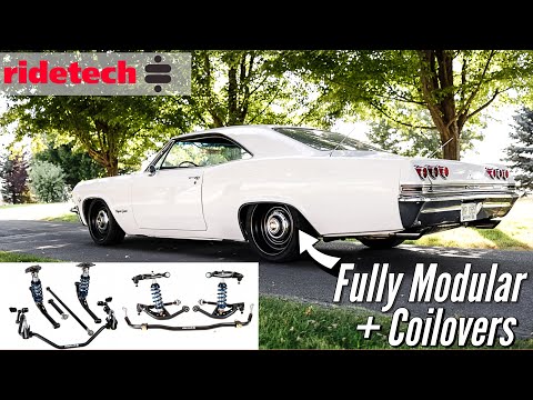 1965 Impala gets a full Ridetech Modular Suspension Upgrade