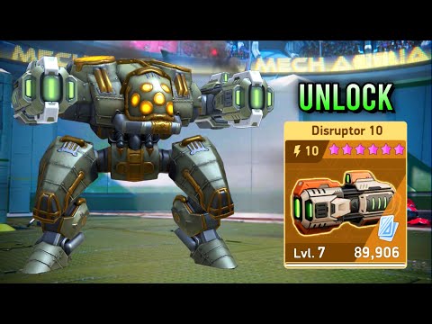 Let's Unlock NEW Disruptor 10 + Brickhouse MEGA MECH MAYHEM - Mech Arena