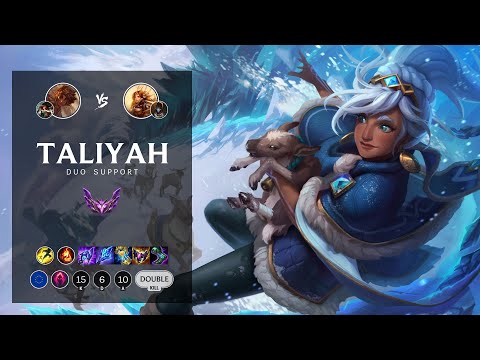 Taliyah Support vs Leona - EUW Master Patch 12.8