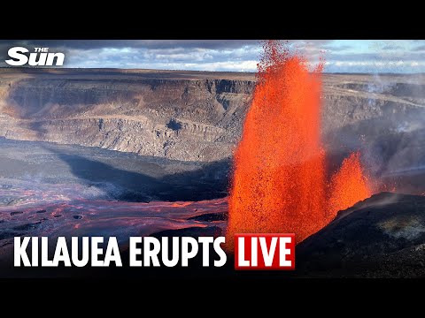 LIVE: Hawaii's Kilauea volcano spews lava during eruption