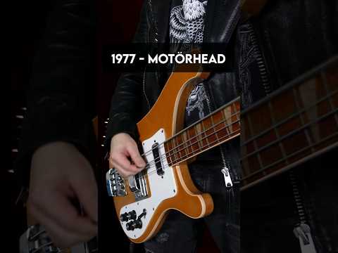 Evolution of Lemmy in 30 seconds! #bass #motorhead #lemmy