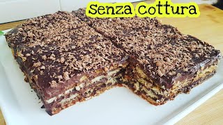 senza forno !! la fai in 10 minuti torta con pochi ingredienti