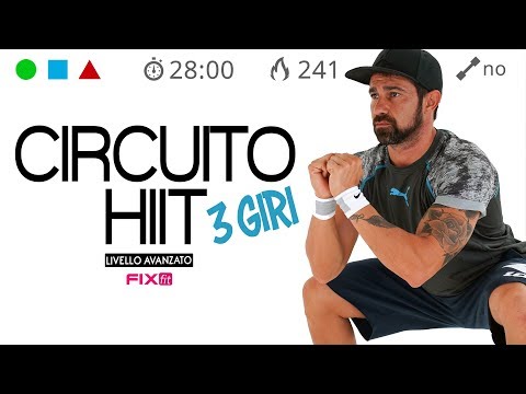 Esercizi Ad Alta Intensità Per Dimagrire La Pancia (HIIT Brucia Grassi Total Body)