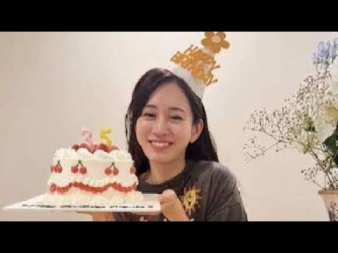 🎂前田敦子35歳の笑顔に感動💖息子が撮影した誕生日写真が話題