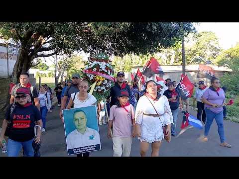 San Marcos rinde homenaje al héroe de la Paz José Antonio Cruz Solís