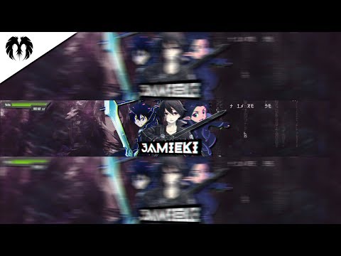 Sword Art Online「Kirito」- Banner Speedart 💎| Jamieki