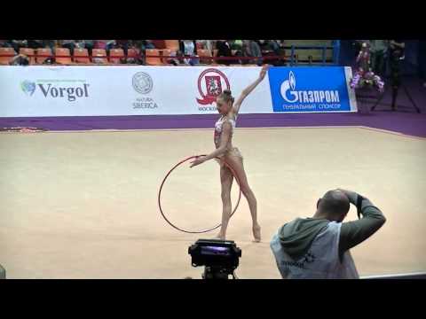 Sarkisian Alisa (RUS) hoop Grand Prix Moscow-Alina Cup 2016 qual. jun.