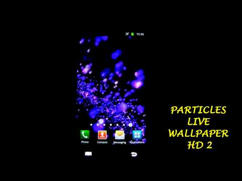 Particles Live Wallpaper HD 2 Video