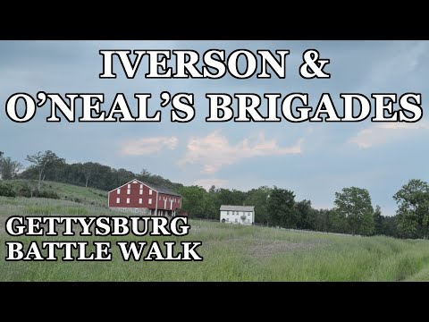 Iverson and O'Neal's Brigades - Gettysburg Battle Walk with Ranger Matt Atkinson
