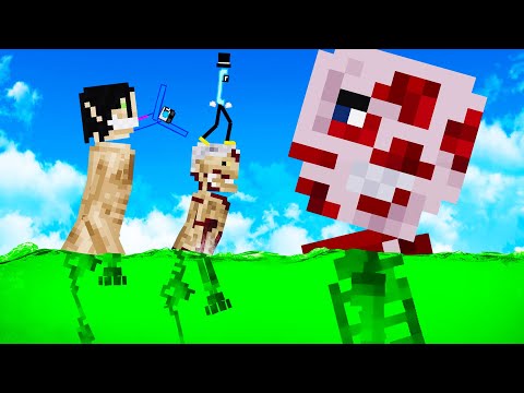 We Dissolve Every Titan in Acid in People Playground!