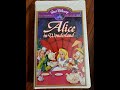 Opening To Alice In Wonderland VHS 1994 Version 2