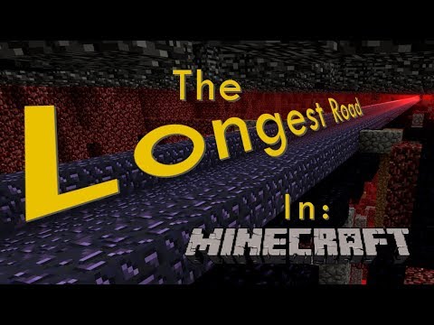The Longest Road Ever Built in Survival Minecraft (The 2b2t Nether Highways)
