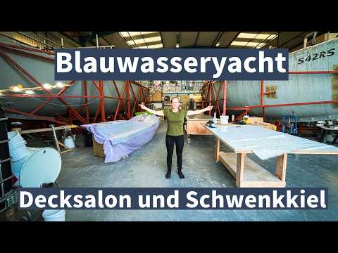 Decksaloon yachts with a swinging keel - visiting the Southerly boatyard!