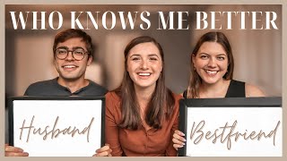 Who Knows Me Better Challenge With My Husband vs Best Friend!!! (Get To Know Me) *slightly chaotic*