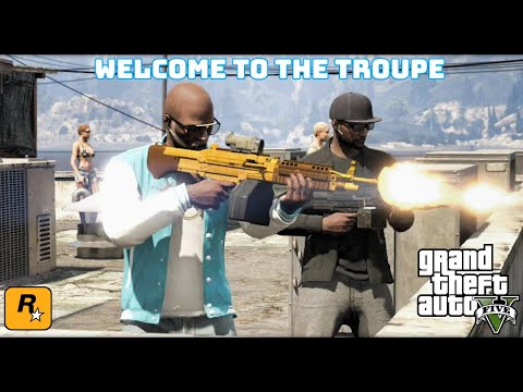 GTA 5 online : First Dose 1 - Welcome To The Troupe | walk through Help Guide