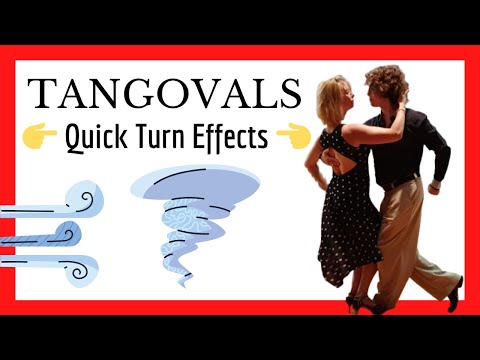 TANGO VALS ➤ Different Double Timings + Quick Turning Effects