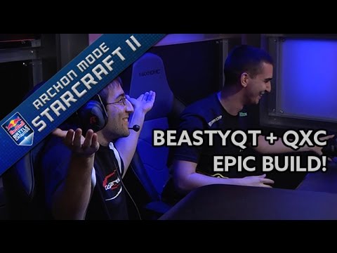 BeastyQT + QXC Ridiculous 1 Base Cloaked Ghost Build | Battle Grounds Playoffs Day 3