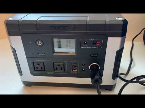 Suaoki G500 with ARB fridge