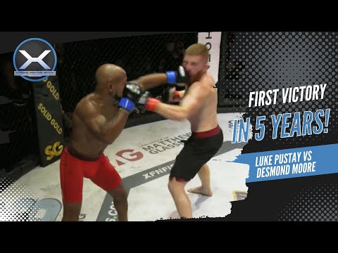 Main Event – Strawweight MMA Bout - Luke “The Gingerbreadman” Pustay v Desmond “M80” Moore at XFN 45