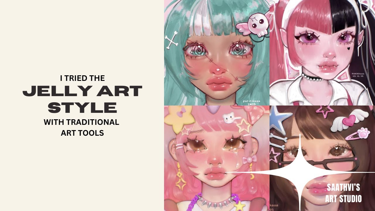 Trying the Jelly art style but its on PAPER *✧･ﾟ✧