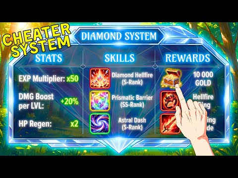 He’s the Only One Who Got the OP Diamond System That Boosts LVL, Stats, and Rewards! | Manhwa Recap