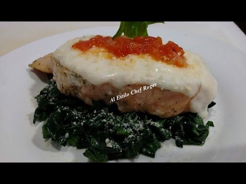 SALMÓN A LA PLANCHA, Receta # 162, como preparar salmón, chef roger Video