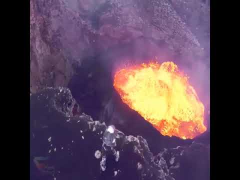 Man jumping into Volcano using Technology! Crazy Effects! Must Watch
