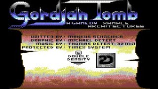 Best Commodore 64 Games - Gordian Tomb (1990 X-Ample)