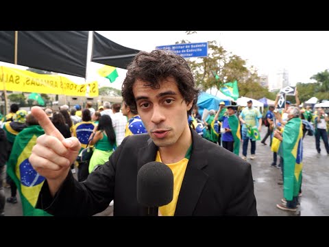 INVADIMOS UMA MANIFESTAÇÃO BOLSONARISTA