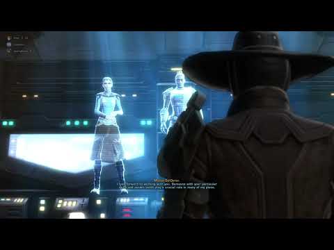 SWTOR - Smuggler Flirting With Master Sal Deron