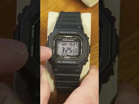 A Quick Guide to Casio's Multiband 6 Atomic Time Function #gshockwatch #watch #atomicclock @NIST
