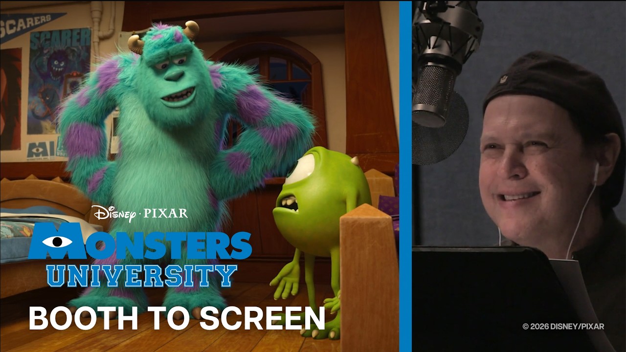 Miniature de la vidéo Scare Advice from Sulley | Booth to Screen du film Monstres Academy