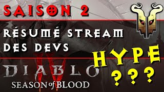 [Diablo 4] La saison 2 ... Hype? Résume du Stream des  Devs