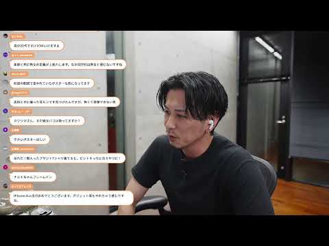 Takahiro Kawashimaのサブチャンネルでの飲酒配信