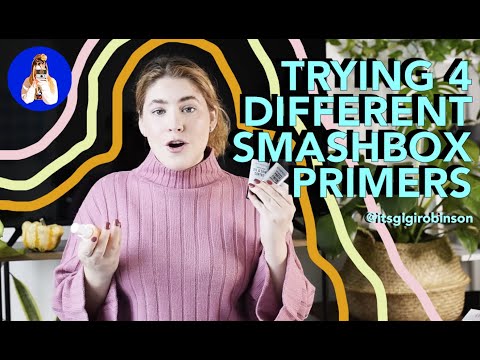 Trying 4 DIFFERENT Smashbox PRIMERS!