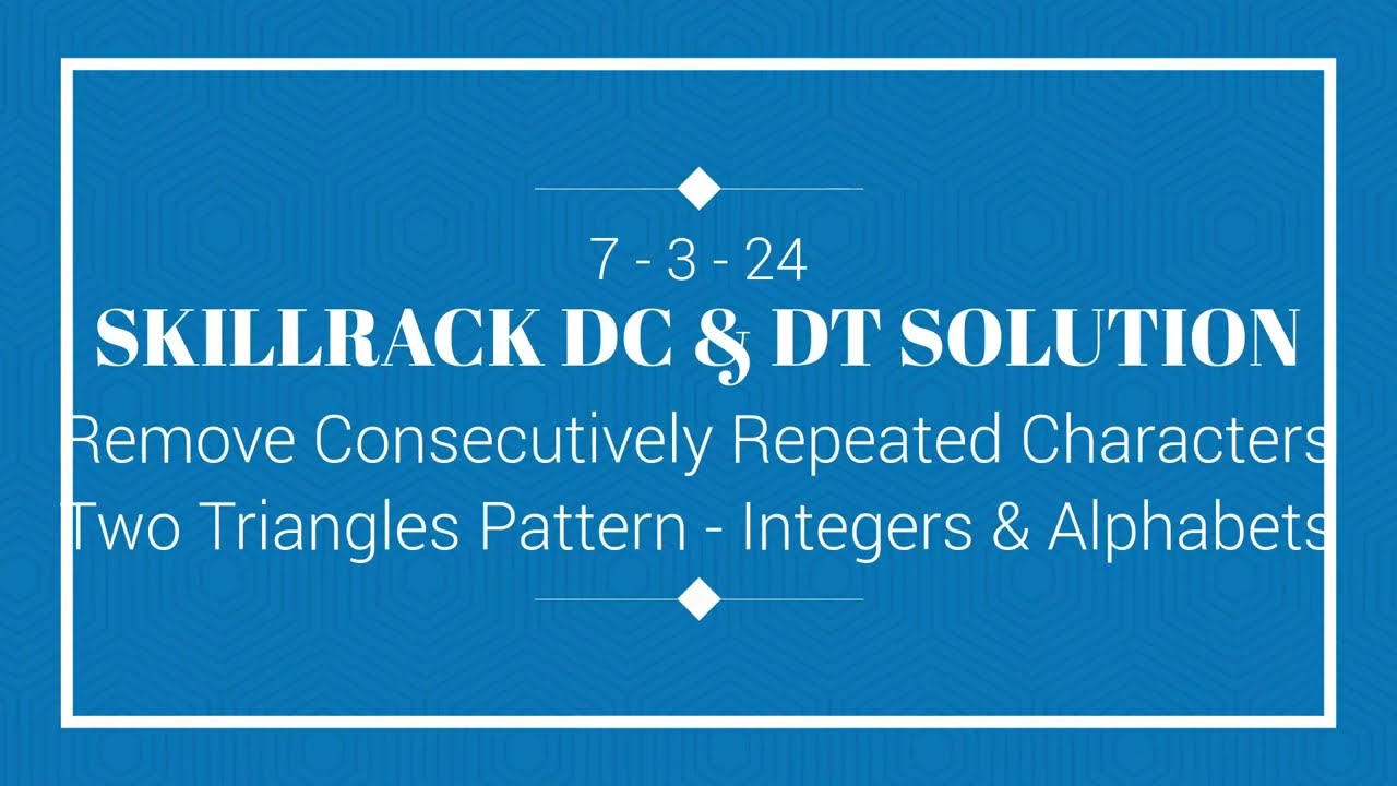 SKILLRACK DAILY CHALLENGE AND DAILY TEST SOLUTION | 07-03 | C++ | Java | Python