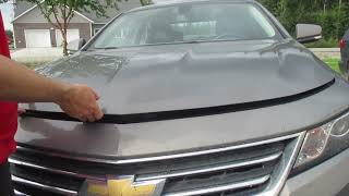 How to Open Hood Chevy Impala Chevrolet 1995-2020 How To Open Bonnet