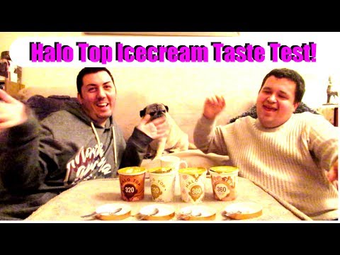 Halo Top Icecream Taste Test