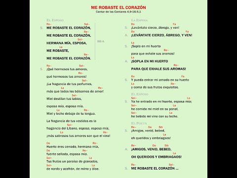 Me robaste el corazon ♱ Camino Neocatecumenal