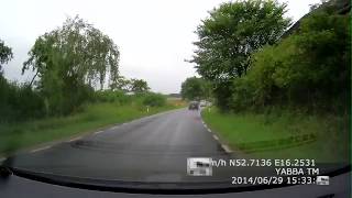 preview picture of video 'Wronki to Sieraków driving the long way 2014 [2v3]'