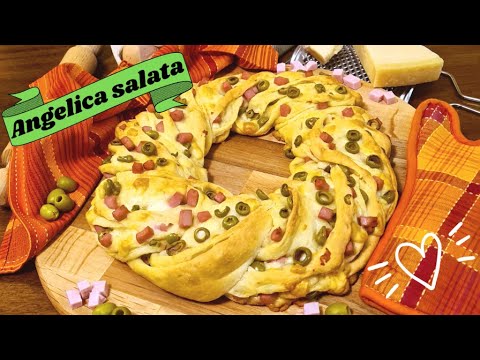 ANGELICA SALATA PROSCIUTTO E OLIVE | pan brioche salato