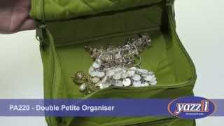 CA220 – The Double Petite Organiser or PA220 Double Petite Jewel/Makeup Organiser