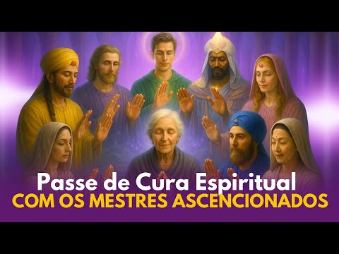 🟣 Receba Agora um Passe de Cura com os Mestres Ascensionados! ✨