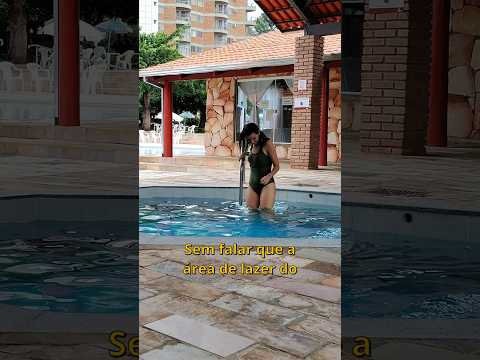 Hotel bom em Caldas Novas com hidro no próprio apartamento 😍🇧🇷 #goiás #hotel