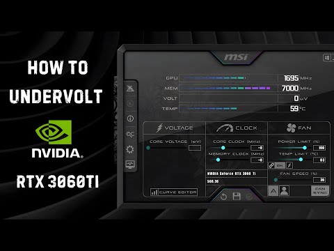 Undervolt Your RTX 3060 Ti with MSI Afterburner – Easy & Safe Guide