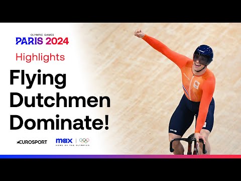 Netherlands SMASH World Record to Take Gold!🥇 Team GB Get Silver 🥈| Men's Team Sprint #Paris2024