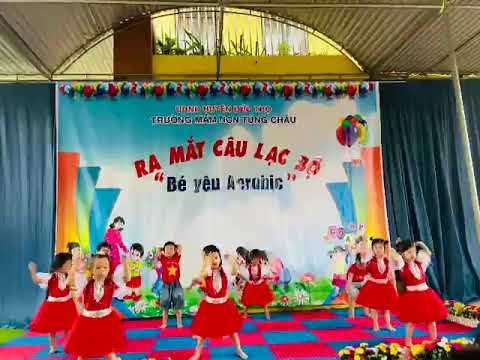 TIẾT MỤC NHẢY "CON CHIM NON" CỦA ĐỘI AEROBIC LỚP 4 TUỔI B