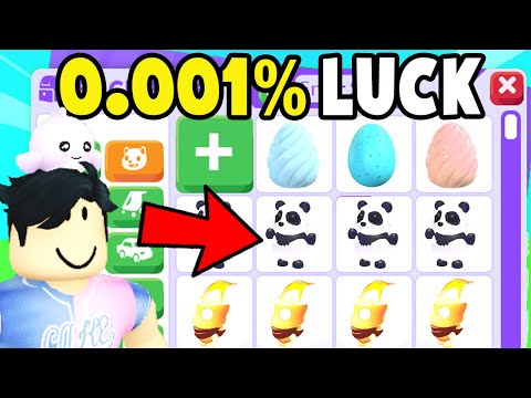 I Opened 100 SECRET CRYSTAL EGGS In Adopt Me And Got This..