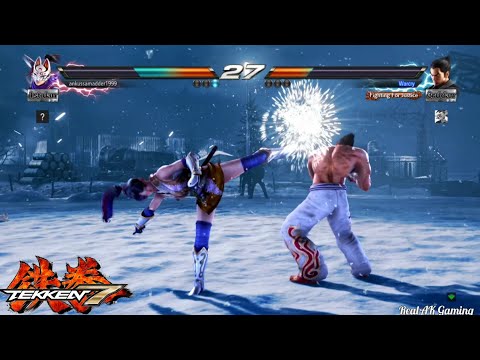 Tekken 7 Online Kunimitsu VS Kazuya - Tekken 7 Gameplay - Tekken 7 1080p 60Fps