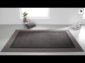 Tapis de couloir Band Fibres synthétiques - Marron - 80 x 250 cm